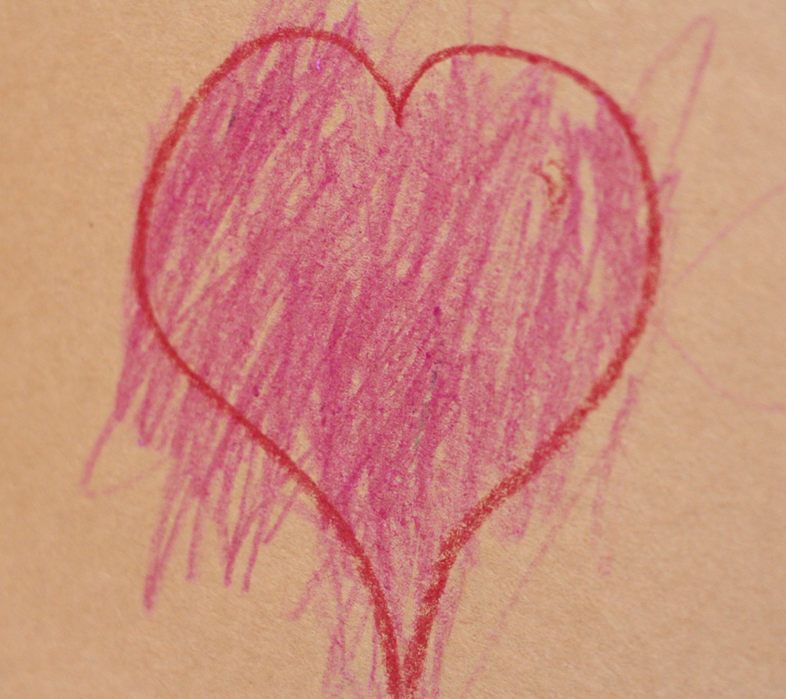 coloring heart